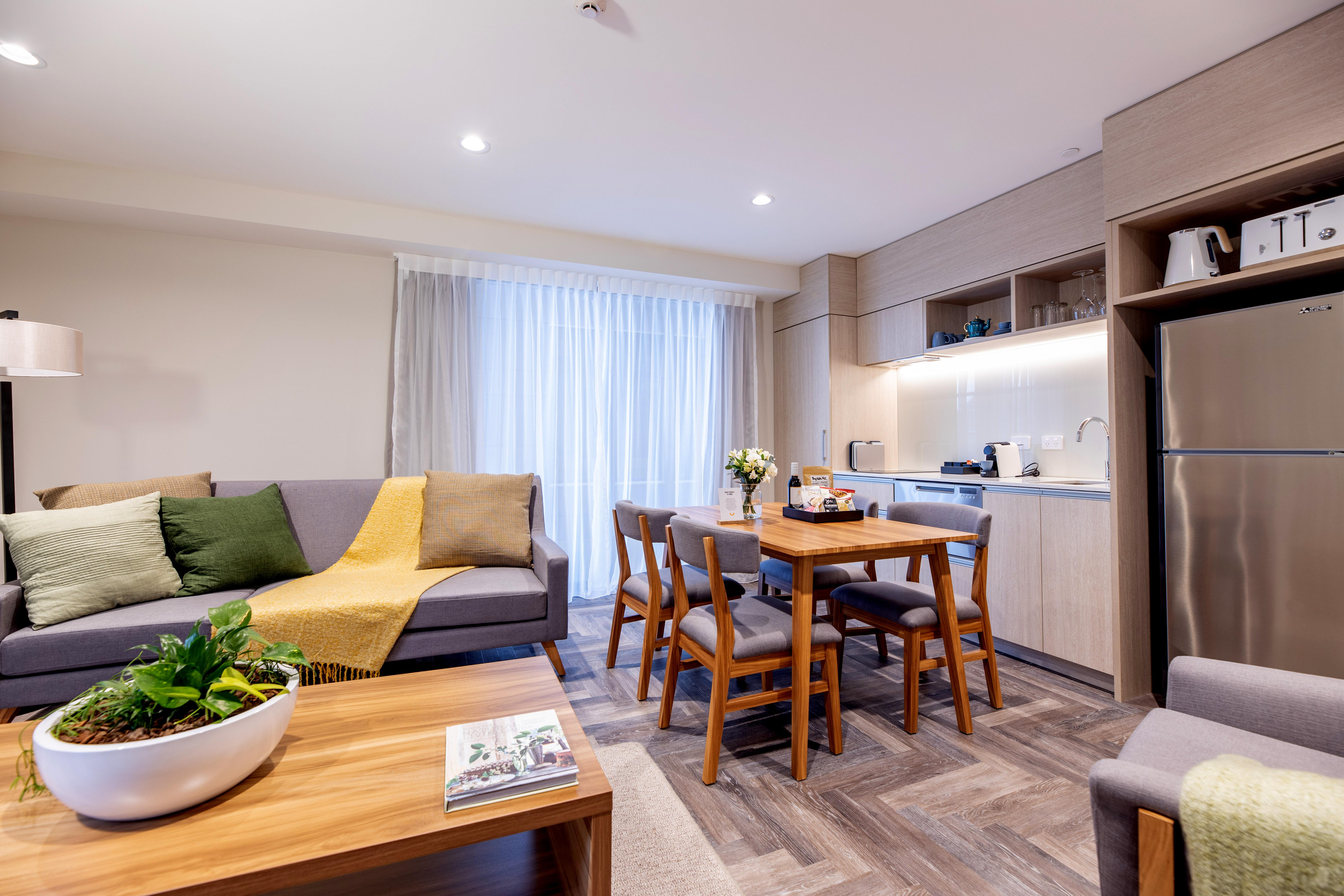 Sudima Christchurch City Luaran gambar A typical apartment at the Village